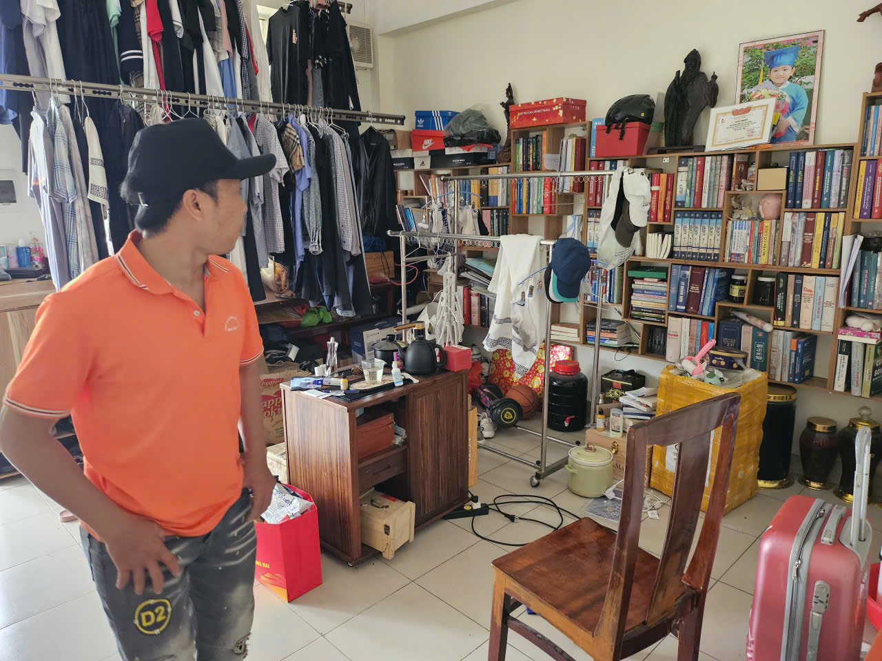 Hình ảnh vận tải Kiều Tiên dọn văn phòng tỉnh ủy Đồng Nai